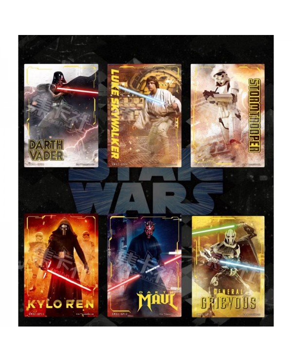 Cardfun Deluxe Edition Star Wars - Boîte 10 Boosters 4 Cartes