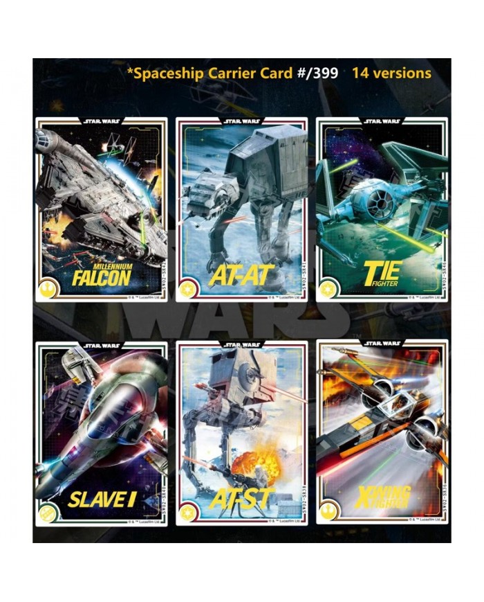 Cardfun Deluxe Edition Star Wars - Boîte 10 Boosters 4 Cartes