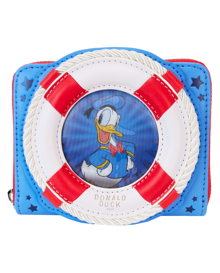 Portefeuille Loungefly - Donald Duck 90th Anniversary Lenticular