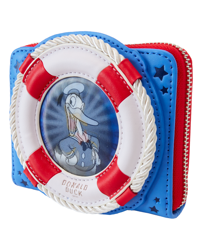 Portefeuille Loungefly - Donald Duck 90th Anniversary Lenticular