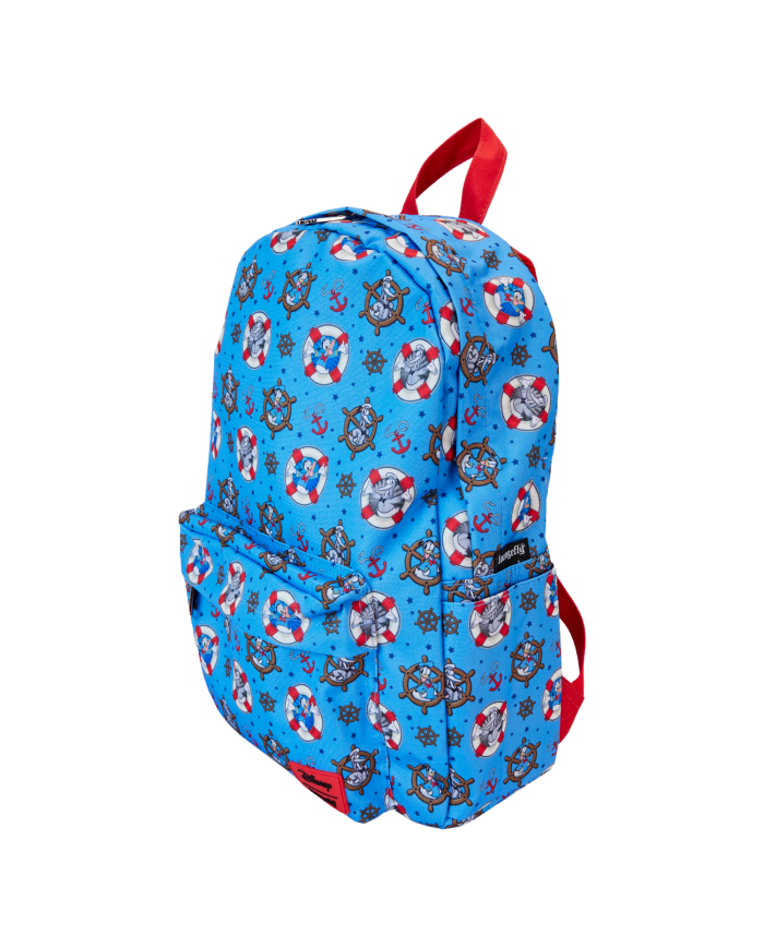 Sac à dos Loungefly - Donald Duck 90th Anniversary All-Over Print Nylon