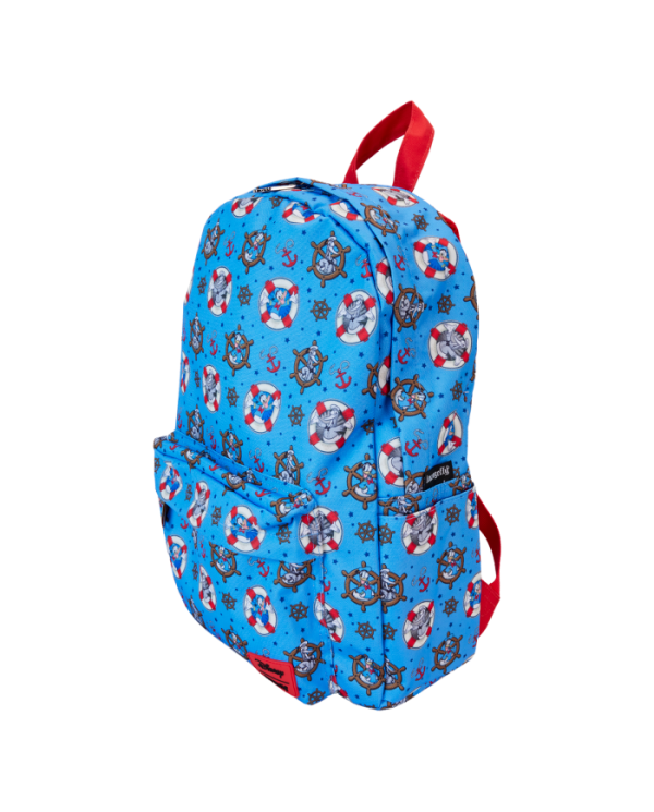 Sac à dos Loungefly - Donald Duck 90th Anniversary All-Over Print Nylon
