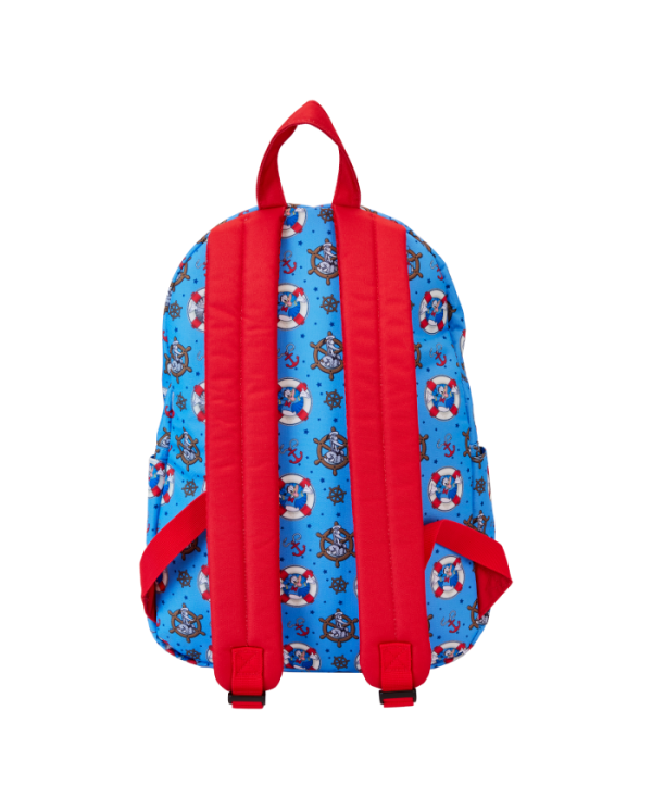 Sac à dos Loungefly - Donald Duck 90th Anniversary All-Over Print Nylon