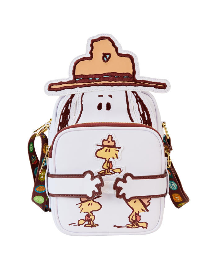 Sac à bandoulière Loungefly - Snoopy 50th Anniversary Snoopy's Beagle Scouts Crossbuddies® Cosplay