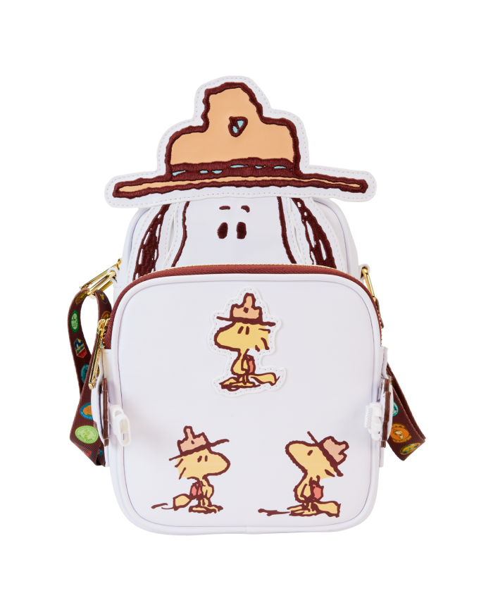 Sac à bandoulière Loungefly - Snoopy 50th Anniversary Snoopy's Beagle Scouts Crossbuddies® Cosplay