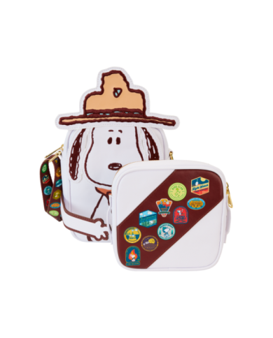 Sac à bandoulière Loungefly - Snoopy 50th Anniversary Snoopy's Beagle Scouts Crossbuddies® Cosplay