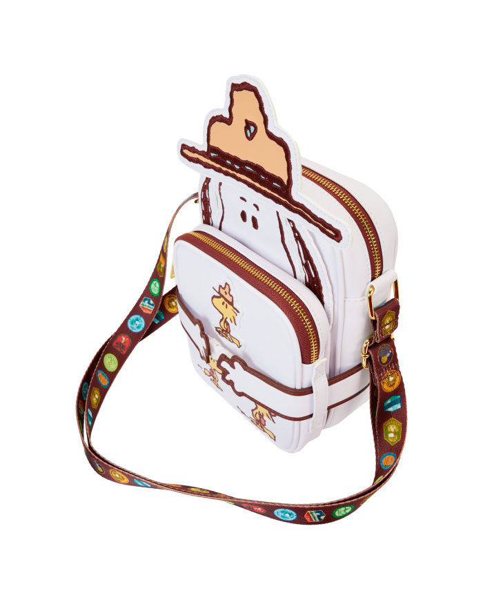 Sac à bandoulière Loungefly - Snoopy 50th Anniversary Snoopy's Beagle Scouts Crossbuddies® Cosplay