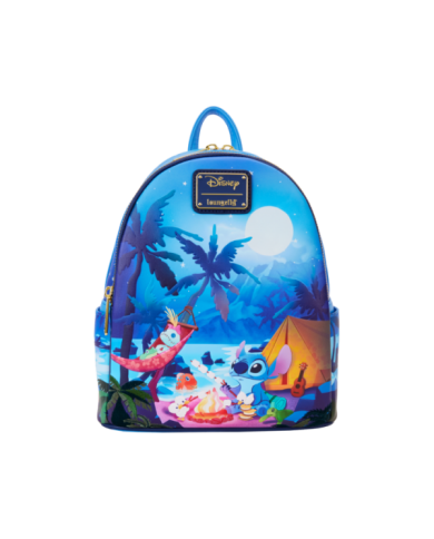 Sac à dos Loungefly - Stitch Camping Cuties Glow