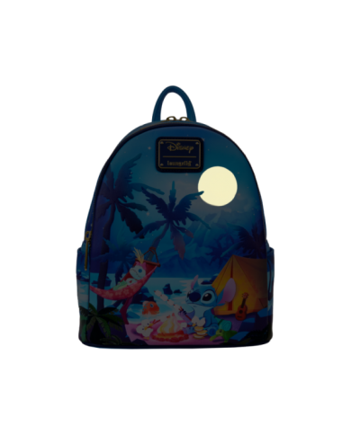 Sac à dos Loungefly - Stitch Camping Cuties Glow