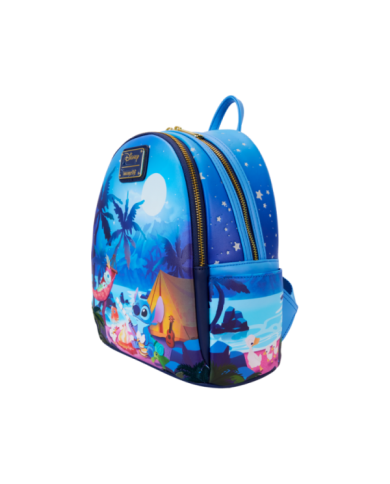 Sac à dos Loungefly - Stitch Camping Cuties Glow