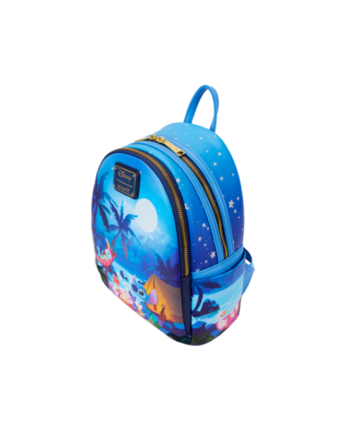 Sac à dos Loungefly - Stitch Camping Cuties Glow