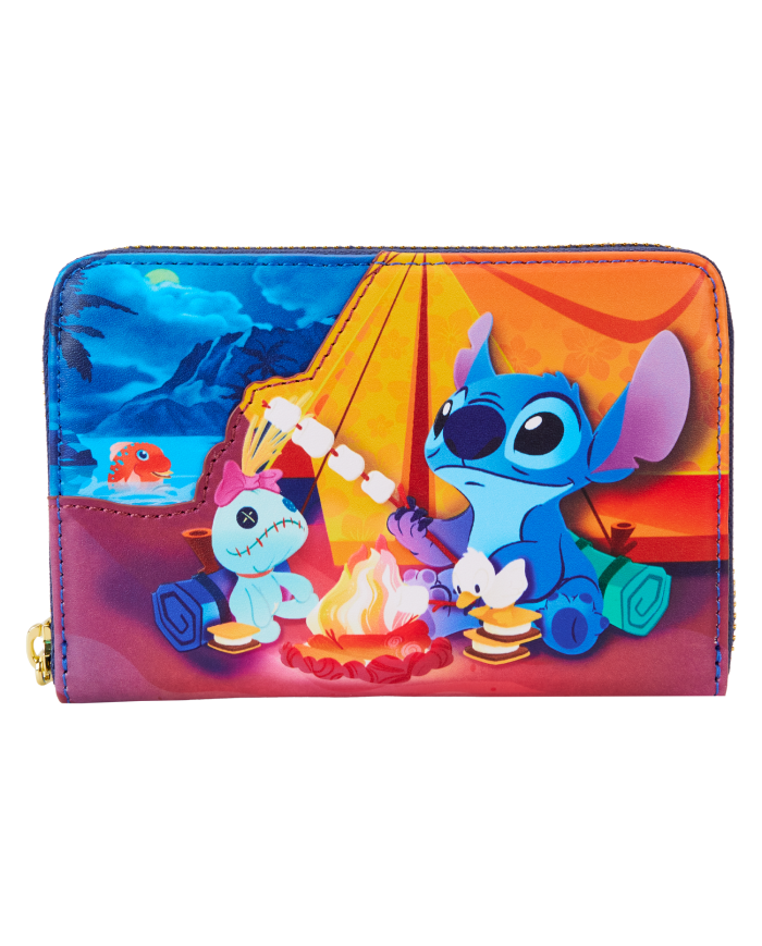 Portefeuille Loungefly - Stitch Camping Cuties