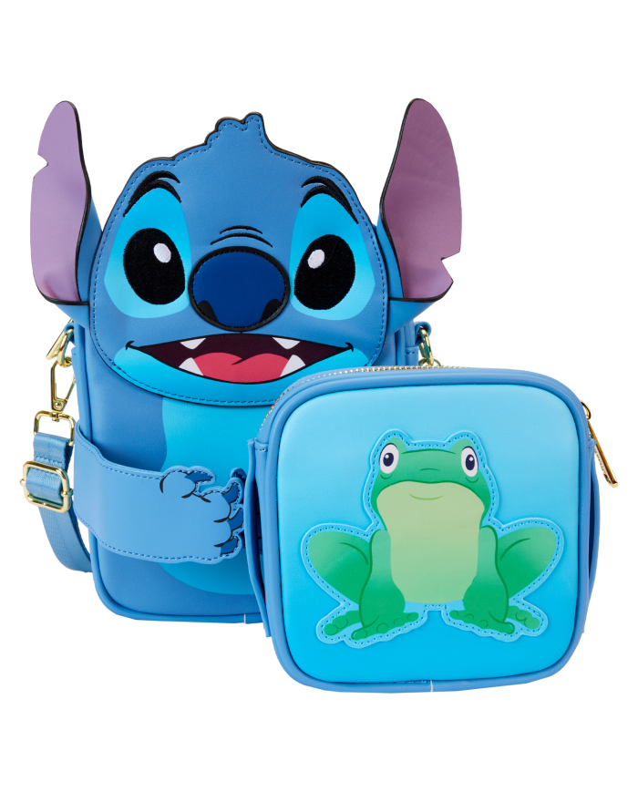 Sac à bandoulière Loungefly - Stitch Camping Cuties Crossbuddies® Cosplay