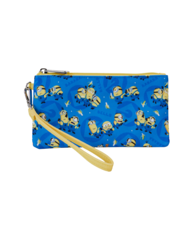 Pochette Loungefly - Moi, moche et méchant Minions All-Over Print Nylon