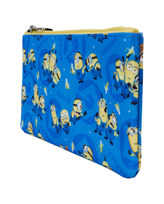 Pochette Loungefly - Moi, moche et méchant Minions All-Over Print Nylon