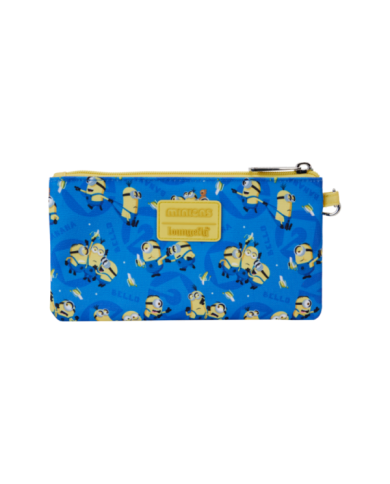 Pochette Loungefly - Moi, moche et méchant Minions All-Over Print Nylon