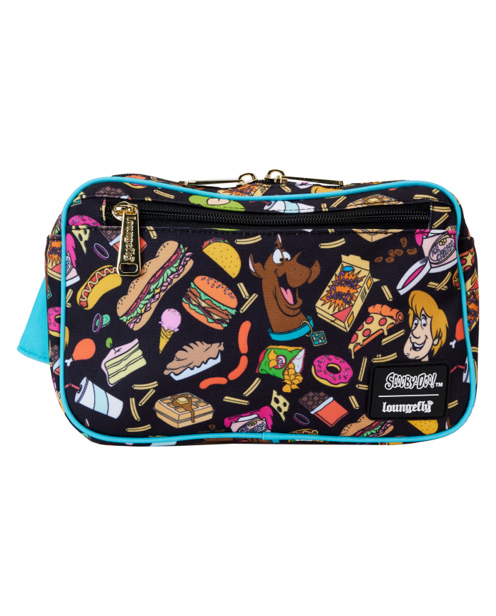Sac banane Loungefly - Scooby-Doo Snacks All-Over Print Nylon