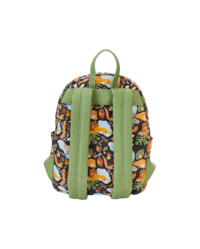 Sac à dos Loungefly - Le Roi Lion 30th Anniversary Silhouette All-Over Print Canvas Square