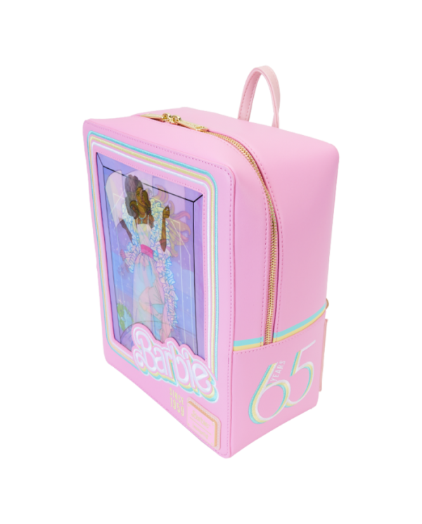 Sac à dos Loungefly - Barbie 65th Anniversary Doll Box Triple Lenticular
