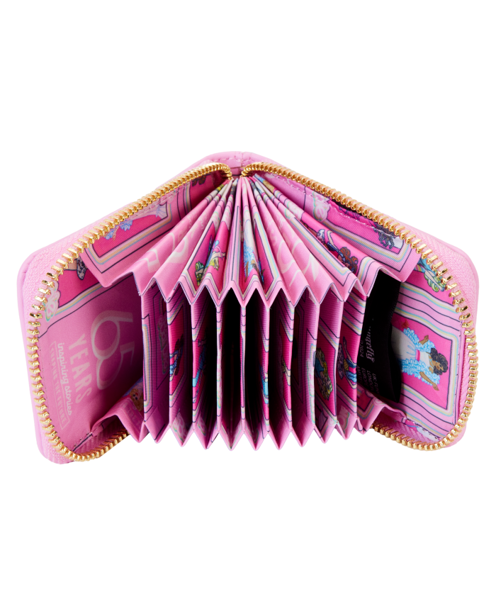 Portefeuille Loungefly - Barbie 65th Anniversary Doll Box Triple Lenticular