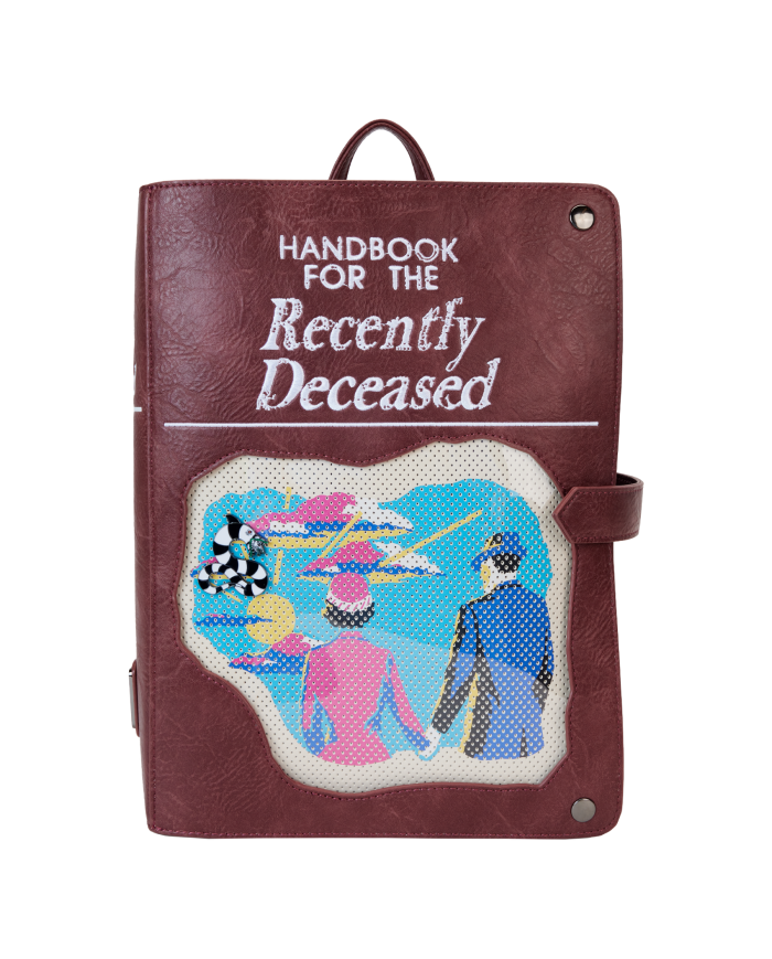 Sac à dos Loungefly - Beetlejuice Handbook For The Recently Deceased Pin Trader