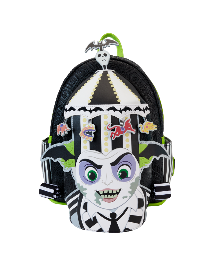 Sac à dos Loungefly - Beetlejuice Carousel Hat Light Up Cosplay