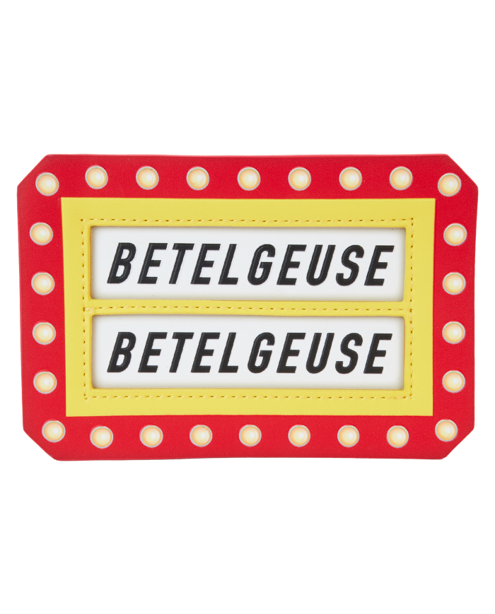 Porte-cartes Loungefly - Beetlejuice Here Lies Betelgeuse Marquee Glow