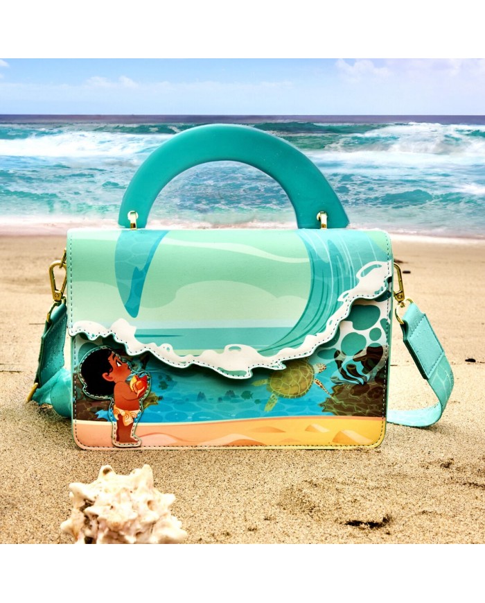 Sac à bandoulière Loungefly - Vaiana Ocean Wave