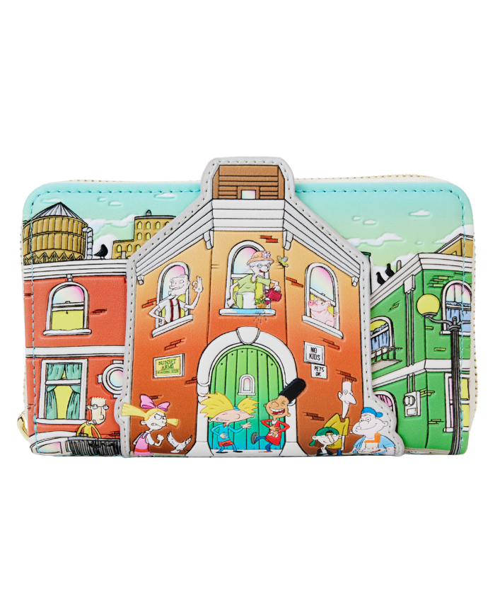 Portefeuille Loungefly - Hey Arnold! Sunset Arms Boarding House