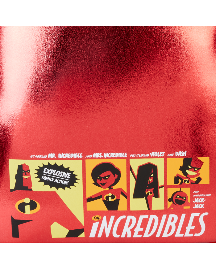 Sac à dos Loungefly - Les Indestructibles 20th Anniversary Light Up Metallic Cosplay