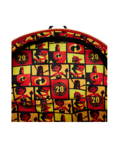 Sac à dos Loungefly - Les Indestructibles 20th Anniversary Light Up Metallic Cosplay