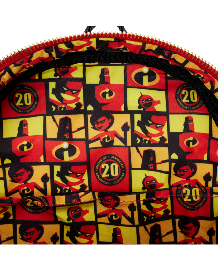 Sac à dos Loungefly - Les Indestructibles 20th Anniversary Light Up Metallic Cosplay