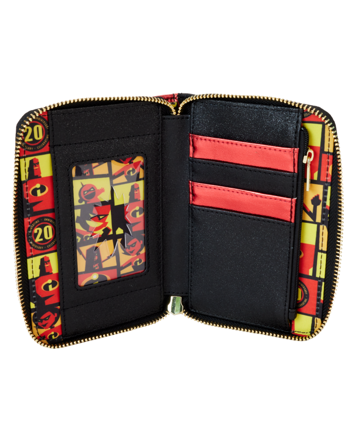 Portefeuille Loungefly - Les Indestructibles 20th Anniversary Metallic Cosplay