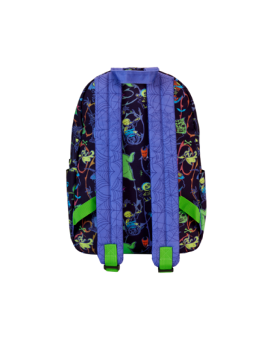 Sac à dos Loungefly - L'Etrange Noël de Mr Jack Neon Glow All-Over Print Nylon