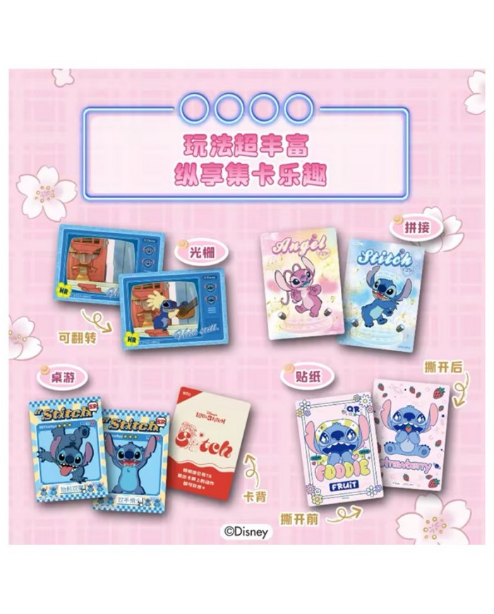 Cardfun Lilo & Stitch Mischevous Home - Boîte 10 Boosters 4 Cartes