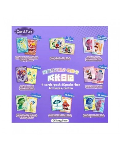 Cardfun Vice-Versa 2 - Boîte 10 Boosters 4 Cartes