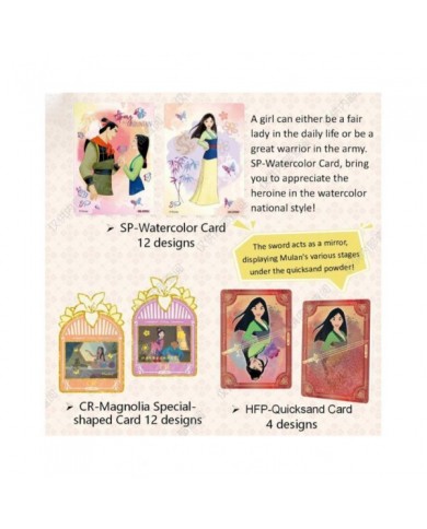 Cardfun Mulan - Boîte 10 Boosters 4 Cartes