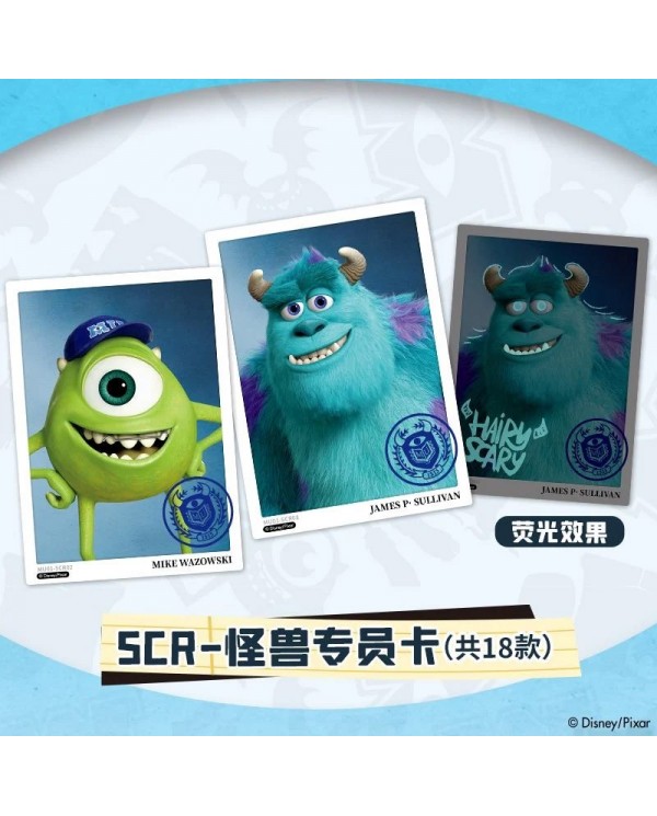 Cardfun Monsters University Deluxe Edition - Boîte 10 Boosters 4 Cartes