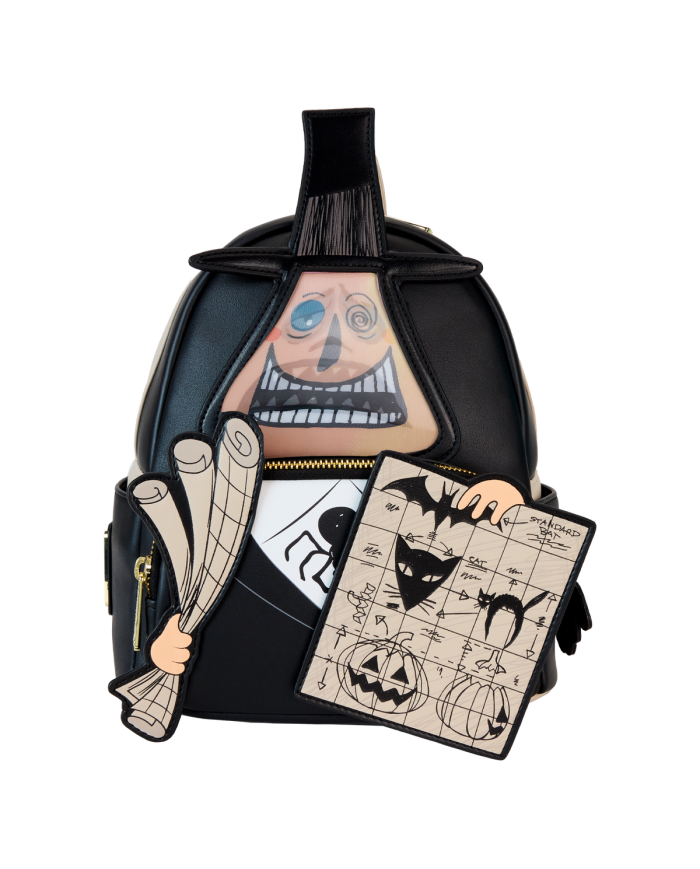 Sac à dos Loungefly - L'Etrange Noël de Mr Jack Mayor with Plans Cosplay Lenticular