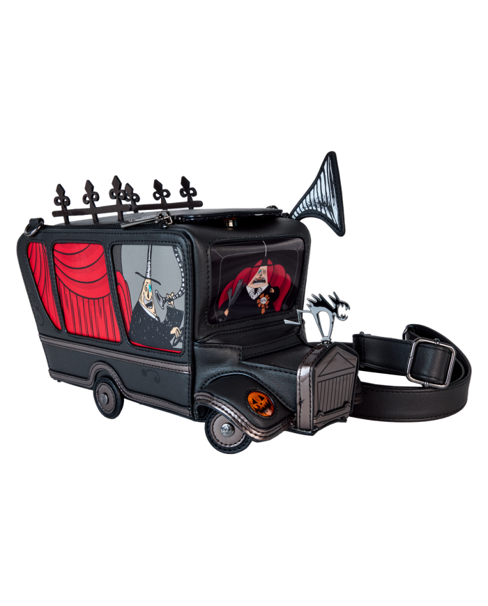 Sac à bandoulière Loungefly - L'Etrange Noël de Mr Jack Mayor-Mobile Figural Light Up Lenticular