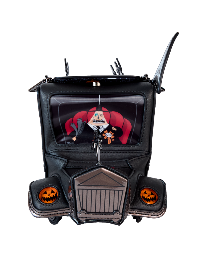 Sac à bandoulière Loungefly - L'Etrange Noël de Mr Jack Mayor-Mobile Figural Light Up Lenticular