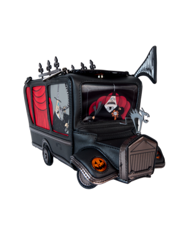 Sac à bandoulière Loungefly - L'Etrange Noël de Mr Jack Mayor-Mobile Figural Light Up Lenticular