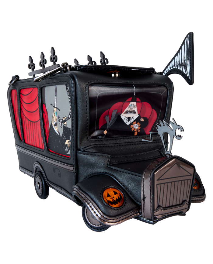 Sac à bandoulière Loungefly - L'Etrange Noël de Mr Jack Mayor-Mobile Figural Light Up Lenticular