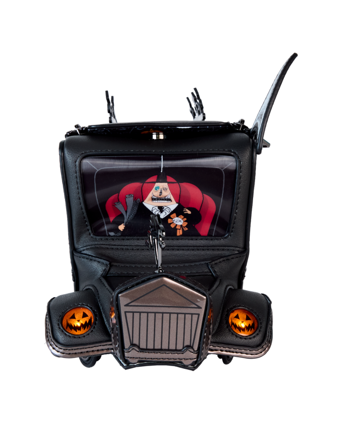 Sac à bandoulière Loungefly - L'Etrange Noël de Mr Jack Mayor-Mobile Figural Light Up Lenticular