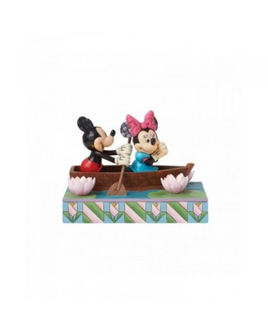 Disney Traditions - Mickey & Minnie sur une barque