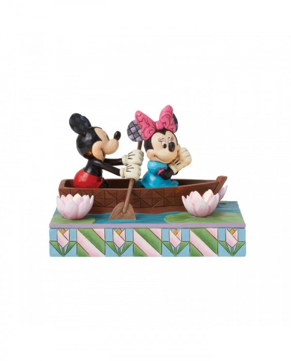 Disney Traditions - Mickey & Minnie sur une barque