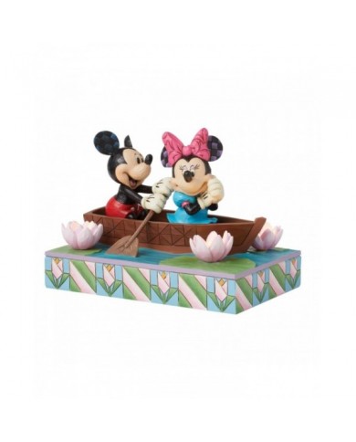 Disney Traditions - Mickey & Minnie sur une barque