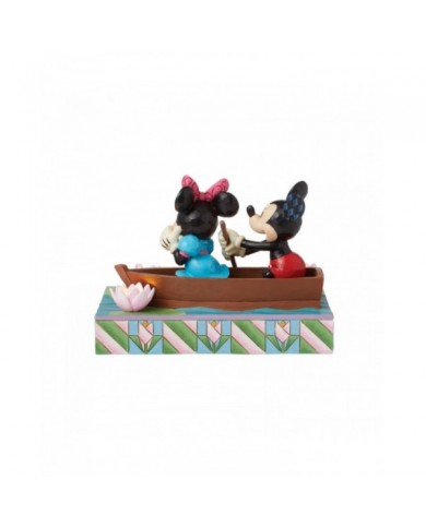 Disney Traditions - Mickey & Minnie sur une barque