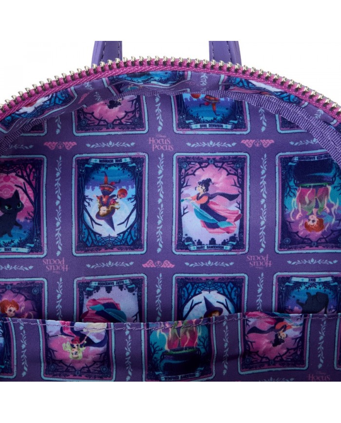 Sac à dos Loungefly - Hocus Pocus Tarot Card Binx