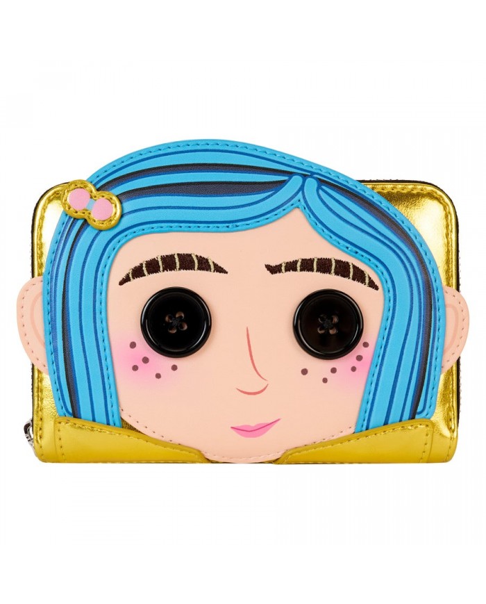 Portefeuille Loungefly - Coraline 15ème Anniversaire Doll Cosplay